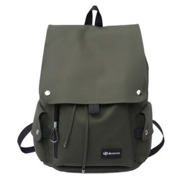 Stilvolle Schultasche im minimalistischen Design in Grün