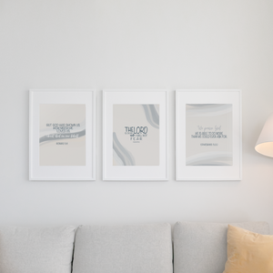 Christliche Poster Set – 3 Varianten