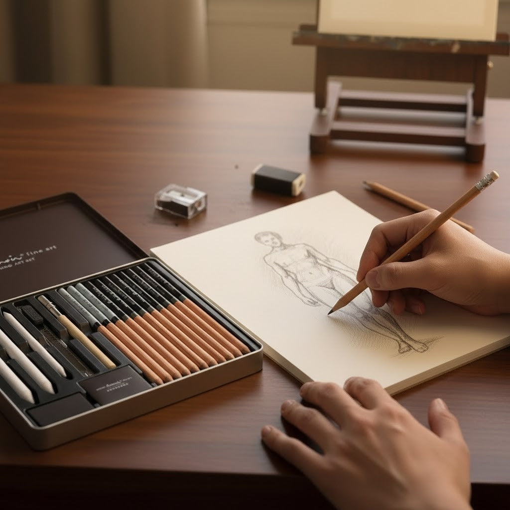 Marco Renoir Profi-Skizzenstifte Set