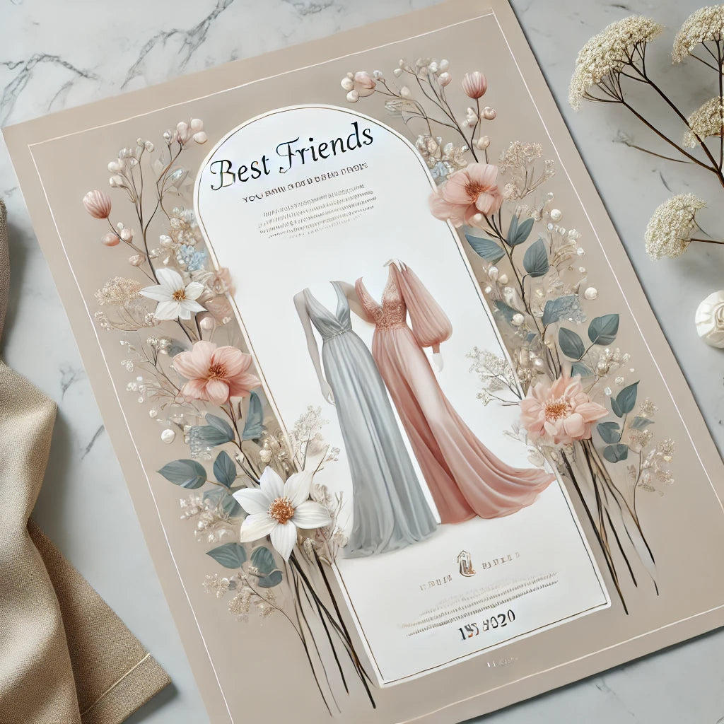 Freundinnen Bild personalisiert