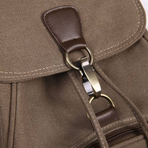 Schultasche - Canvas Rucksack Ansicht 4