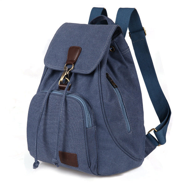 Schultasche - Canvas Rucksack Ansicht 2