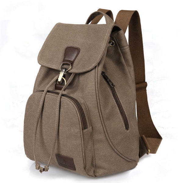 Schultasche - Canvas Rucksack Ansicht 1