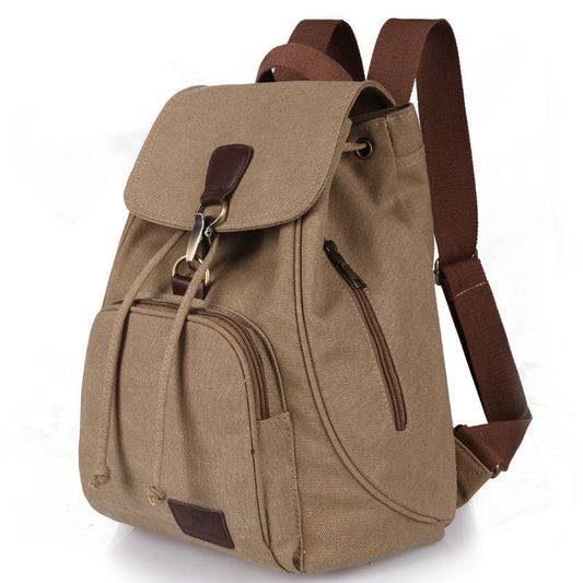 Schultasche - Canvas Rucksack