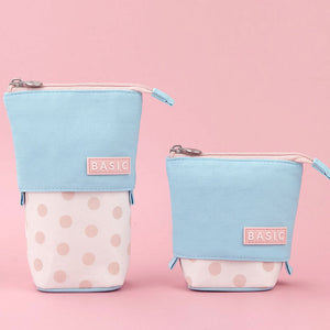 Geöffnete Federmappe: Detailansicht der geöffneten Bubble Tea Federmappe