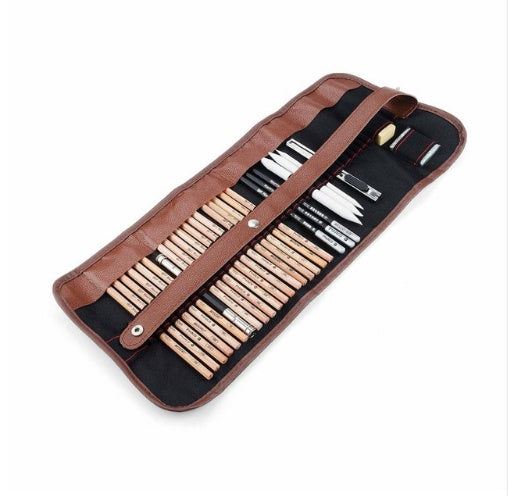 29-teiliges Zeichen- & Skizzen-Set – Professionelles Sketch Pencil Set für Anfänger & Künstler