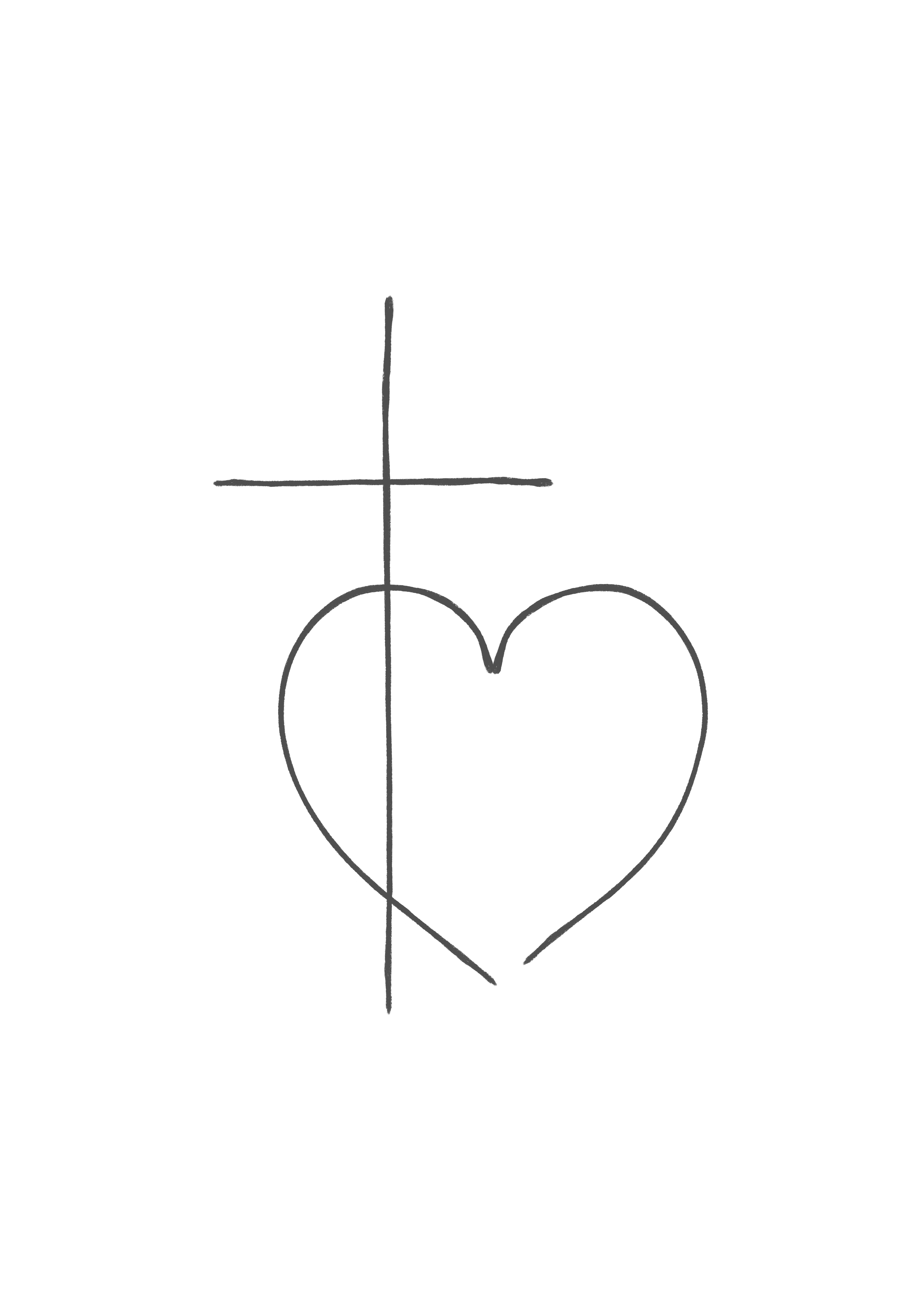 3er-Set Christliche Poster - Symbolische Wanddekoration