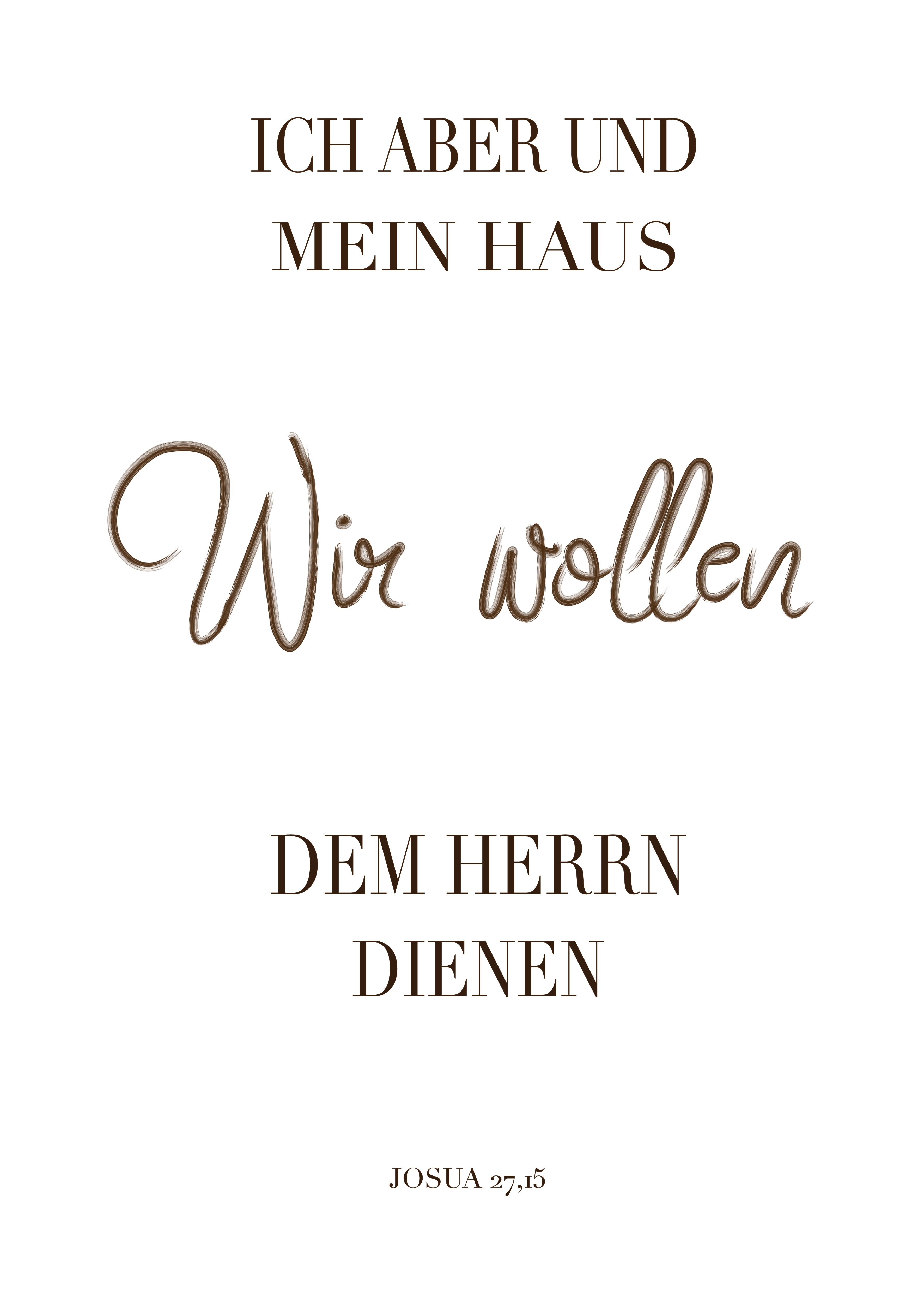 Glaube und Inspiration - Christliches Poster