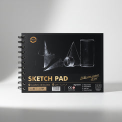 Skizzenbuch mit Spiralbindung – ArtX Zeichenbuch in A3, A4 oder A5