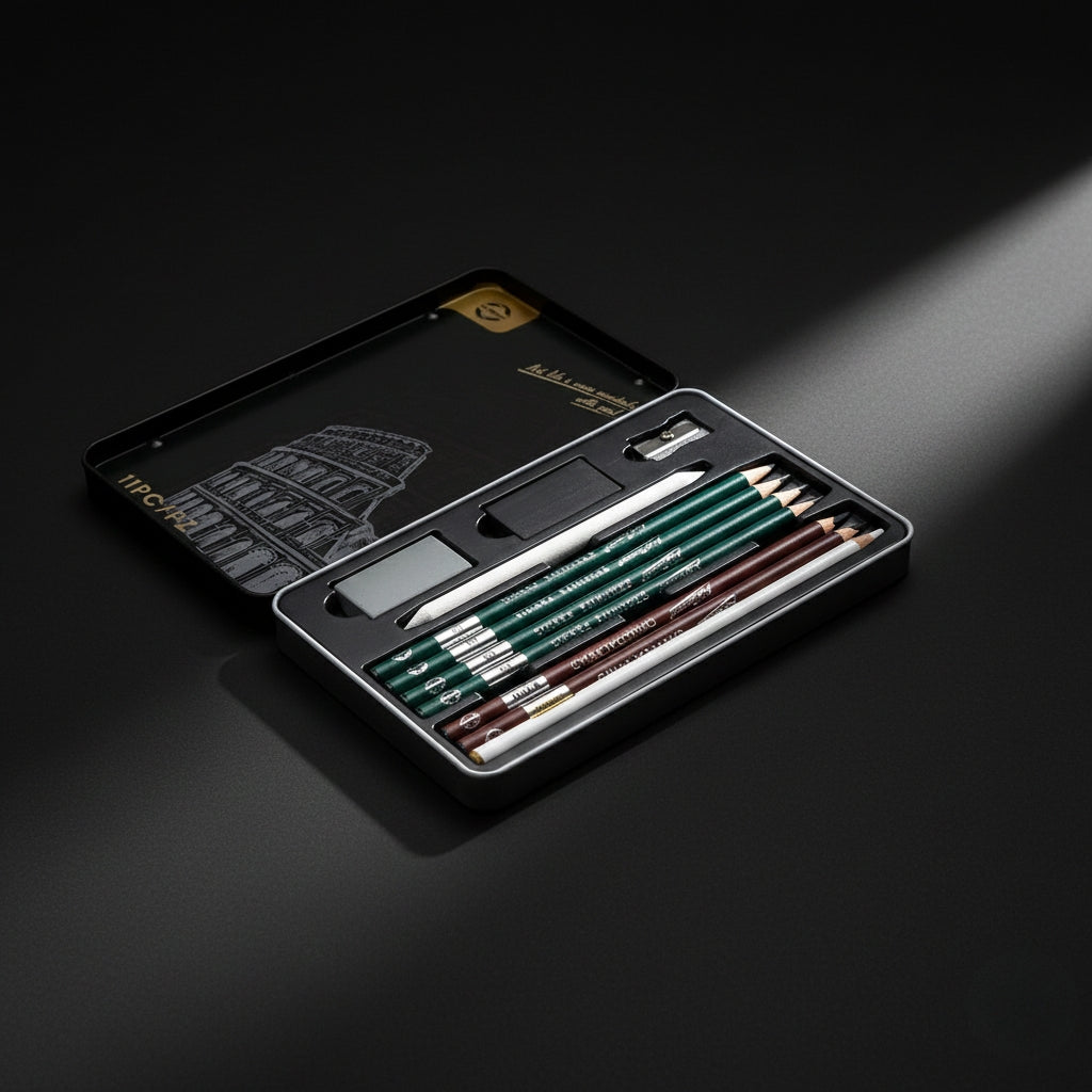 Zeichenset - 11-teiliges Skizzierset - ArtX